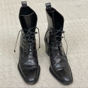 Joan & David handmade leather boots